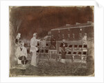 Reading Establishment (left hand side of panorama) by William Henry Fox Talbot