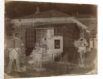 Reading Establishment (right hand side of panorama) by William Henry Fox Talbot
