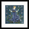 Blue-bell tile by Walter Crane