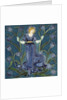 Blue-bell tile by Walter Crane