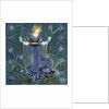 Blue-bell tile by Walter Crane