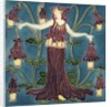 Columbine tile by Walter Crane