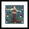 Columbine tile by Walter Crane
