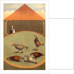 Cockfighting by Anonymous