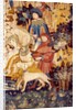 Devonshire Hunting Tapestry detail by Anonymous