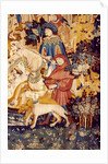 Devonshire Hunting Tapestry detail by Anonymous