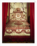 The Melville Bed, detail of headboard by Anonymous
