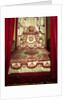 The Melville Bed, detail of headboard by Anonymous
