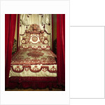 The Melville Bed, detail of headboard by Anonymous