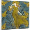 Daffodil tile by Walter Crane