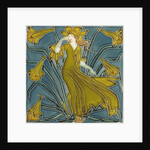 Daffodil tile by Walter Crane
