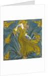 Daffodil tile by Walter Crane