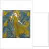 Daffodil tile by Walter Crane