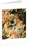 Devonshire Hunting Tapestry detail by Anonymous