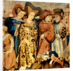 Devonshire Hunting Tapestry detail by Anonymous