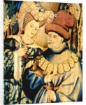 Devonshire Hunting Tapestry detail by Anonymous