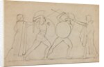 Hector and Ajax Separated by the Heralds by Flaxman