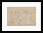 Hector and Ajax Separated by the Heralds by Flaxman