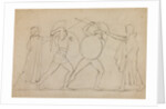 Hector and Ajax Separated by the Heralds by Flaxman