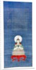 Hanging scroll depicting Amitayus Buddha on a lotus throne by anonymous