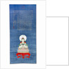 Hanging scroll depicting Amitayus Buddha on a lotus throne by anonymous