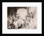 The Triumph of Mordecai by Rembrandt Harmensz van Ryn