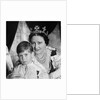 Queen Elizabeth, The Queen Mother, with Prince Charles by Cecil Beaton