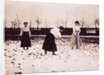 Ladies Training Reverse Sticks in Brussels Hockey Club by Andrew Pitcairn-Knowles