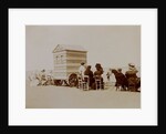 Sitting beside the Beach Huts by Andrew Pitcairn-Knowles