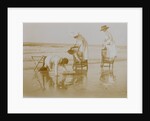 Women and Boys on Chairs in the Sea by Andrew Pitcairn-Knowles