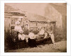 Family in the Ecriaux Isles off Jersey by Andrew Pitcairn-Knowles