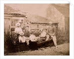 Family in the Ecriaux Isles off Jersey by Andrew Pitcairn-Knowles