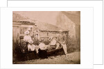 Family in the Ecriaux Isles off Jersey by Andrew Pitcairn-Knowles