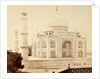 The Taj Mahal from the corner of the Quadrangle in Agra by Samuel Bourne