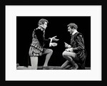 John Stride and Edward Petherbridge in Tom Stoppard's Rosencrantz and Guildenstern Are Dead at Old Vic Theatre by Anthony Crickmay