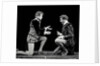 John Stride and Edward Petherbridge in Tom Stoppard's Rosencrantz and Guildenstern Are Dead at Old Vic Theatre by Anthony Crickmay