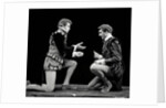John Stride and Edward Petherbridge in Tom Stoppard's Rosencrantz and Guildenstern Are Dead at Old Vic Theatre by Anthony Crickmay