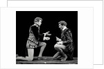 John Stride and Edward Petherbridge in Tom Stoppard's Rosencrantz and Guildenstern Are Dead at Old Vic Theatre by Anthony Crickmay