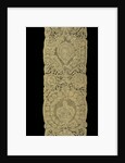 Pair of lace lappets by Unknown