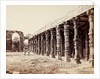 Colonnade of Hindoo Pillars at the Kutub by Samuel Bourne