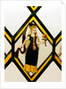 The Betley Window stained glass panel, detail of the Queen of May by Unknown
