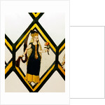 The Betley Window stained glass panel, detail of the Queen of May by Unknown