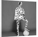 Ungaro spotted outfit with ball by John French