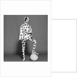Ungaro spotted outfit with ball by John French
