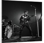 Eddie Cochran at Wembley Concert by Harry Hammond