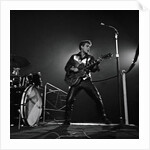 Eddie Cochran at Wembley Concert by Harry Hammond