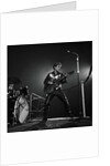 Eddie Cochran at Wembley Concert by Harry Hammond