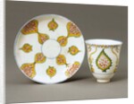Coffee cup & saucer by Unknown