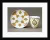 Coffee cup & saucer by Unknown