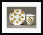 Coffee cup & saucer by Unknown